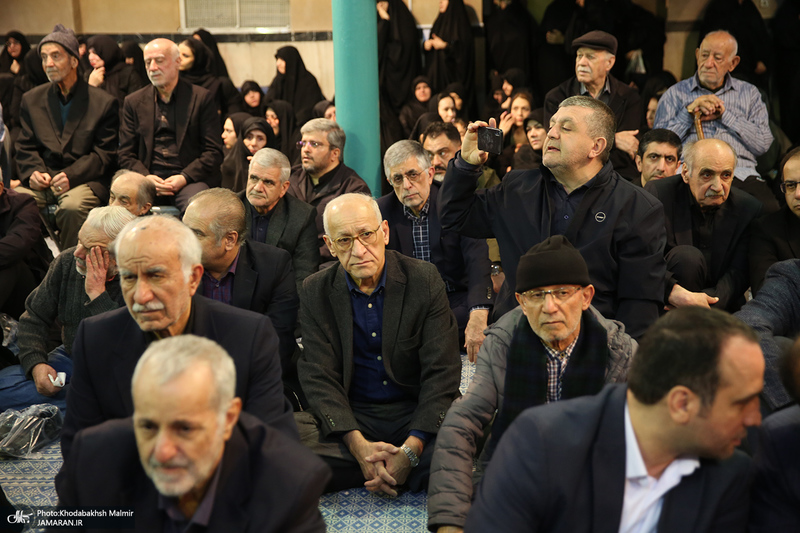 مراسم تشییع آیت الله سید مهدی امام جمارانی (ره) از حسنیه جماران