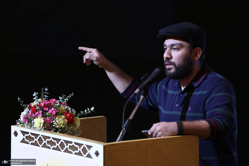 مراسم شب شعر فاطمی در بیت حضرت امام خمینی در خمین