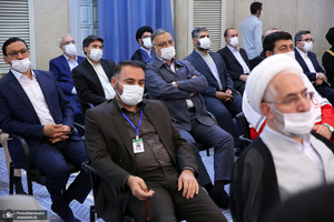 دیدار مسئولان نظام و میهمانان کنفرانس وحدت اسلامى‌ با رهبر معظم انقلاب