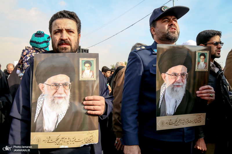 راهپیمایی مردم تهران در محکومیت ترور سردار قاسم سلیمانی