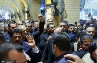 پزشکیان بارگاه نورانی حضرت امیرالمؤمنین (ع) را زیارت کرد (8)