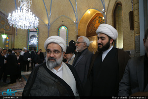 مراسم بزرگداشت آیت الله نصرالله شاه آبادی(ره) در مسجد اعظم قم