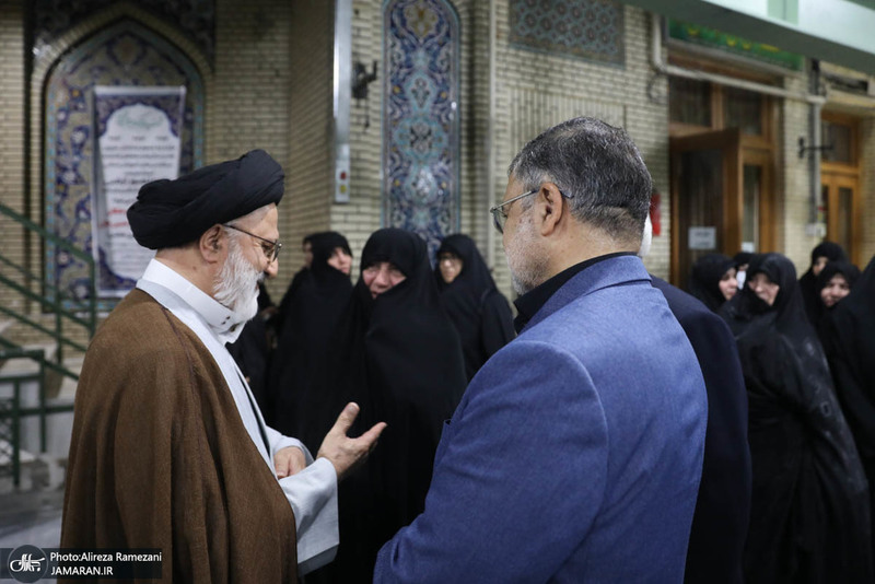 مراسم تشییع مرحوم حجت الاسلام و المسلمین حسینعلی نیری