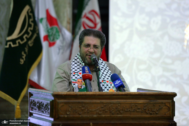 اجتماع بزرگ کارگران به مناسبت سالگرد شهادت حاج قاسم سلیمانی در حرم امام خمینی (س)