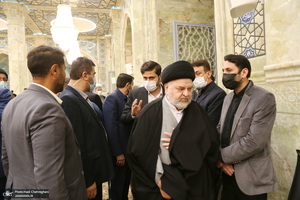 مراسم بزرگداشت آیت الله ری شهری (ره) در مسجد اعظم قم‎