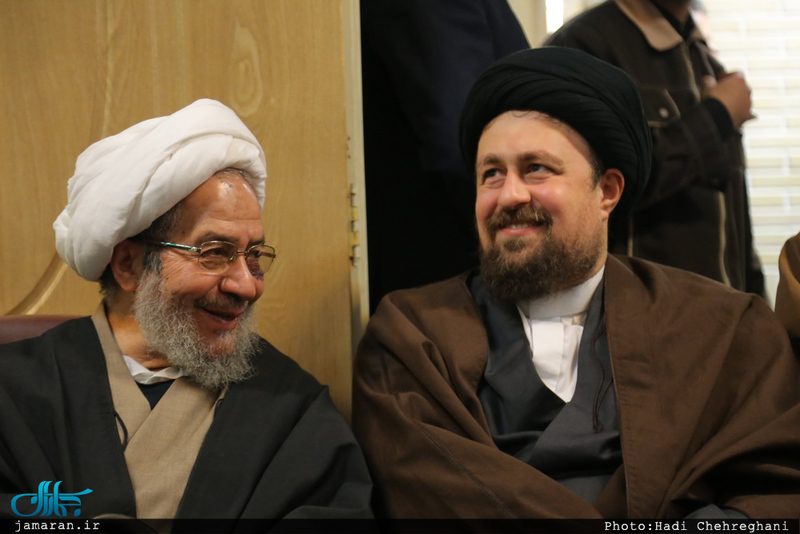 مراسم دومین سالگرد ارتحال آیت الله سید محمد باقر خوانساری(ره) با حضور سید حسن خمینی 