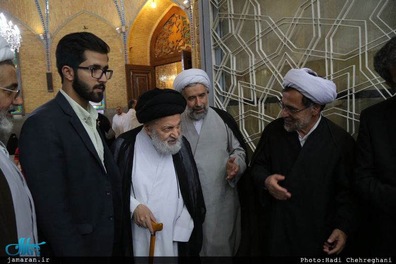 مراسم بزرگداشت هفتمین روز ارتحال مرحوم حجت‌الاسلام و المسلمین احمد احمدی در مسجد اعظم قم