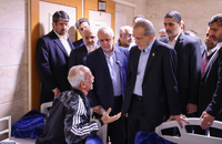 عیادت پزشکیان از جانبازان (1)