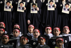 مراسم بزرگداشت شهیدان سید حسن نصرالله و سید هاشم صفی الدین در تهران