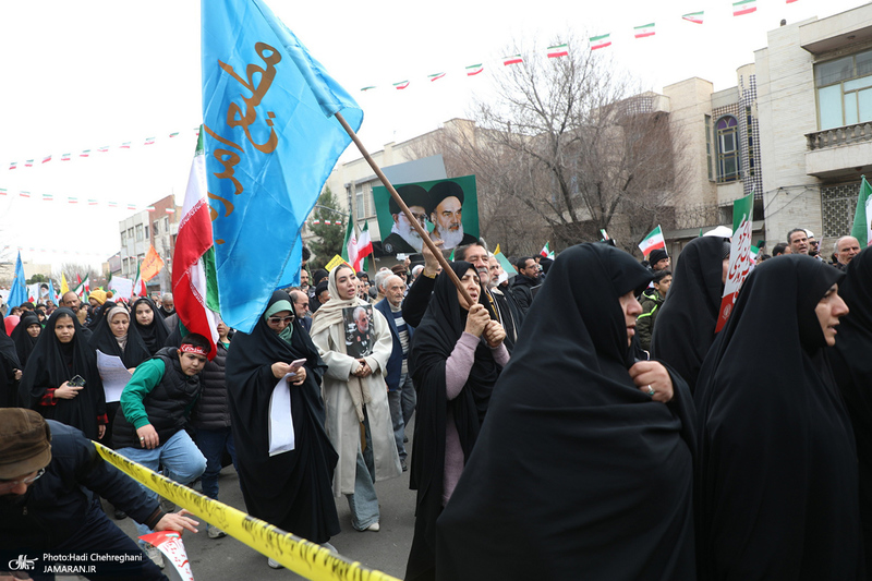 راهپیمایی 22 بهمن در قم
