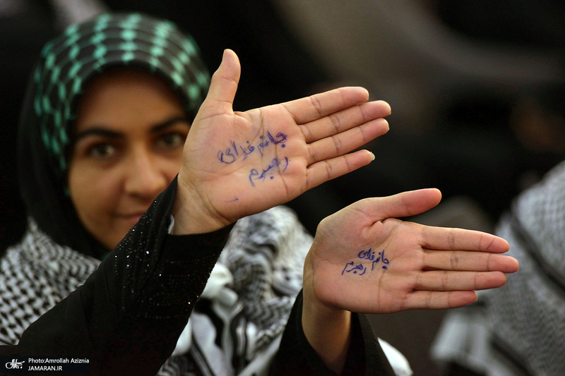 گردهمایی سراسری بسیج دانشجویی و طلاب در حرم مطهر امام خمینی (س) - 1