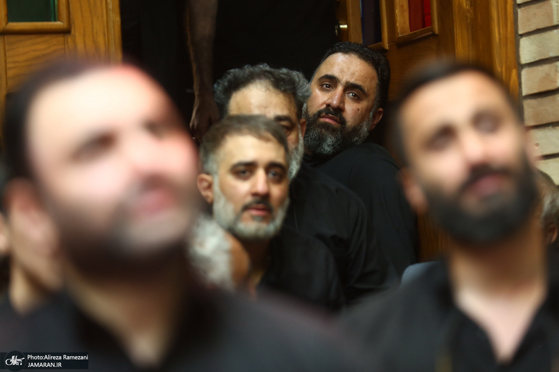 مراسم تشییع پیکر پیر غلام اهل بیت (س) حاج حسین عرب