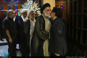 مراسم بزرگداشت پدر مصطفی تاجزاده در مسجد نور تهران