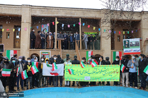 مراسم بزرگداشت 12 بهمن در بیت تاریخی حضرت امام در خمین