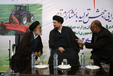 دیدار وزیر و کارکنان وزارت جهاد کشاورزی با سید حسن خمینی