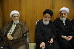 مراسم چهلمین روز درگذشت حاجیه خانم صدیقه بروجردی مادر شهید عیسی بروجردی