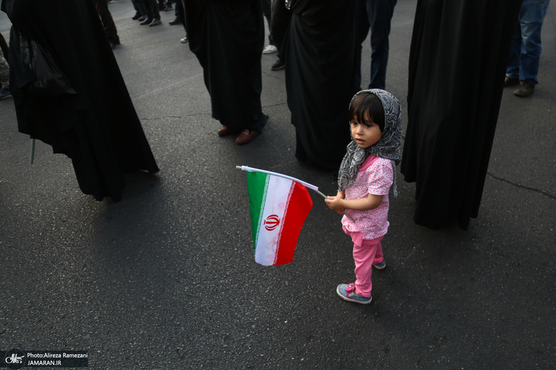 تجمع مردم تهران در محکومیت ترور «اسماعیل هنیه»