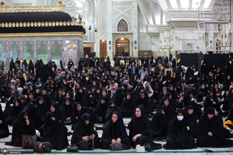 مراسم سوگواری رحلت حضرت رسول اکرم (ص)، شهادت امام حسن مجتبی (ع) و شهادت امام رضا (ع) در حرم مطهر امام خمینی (س)