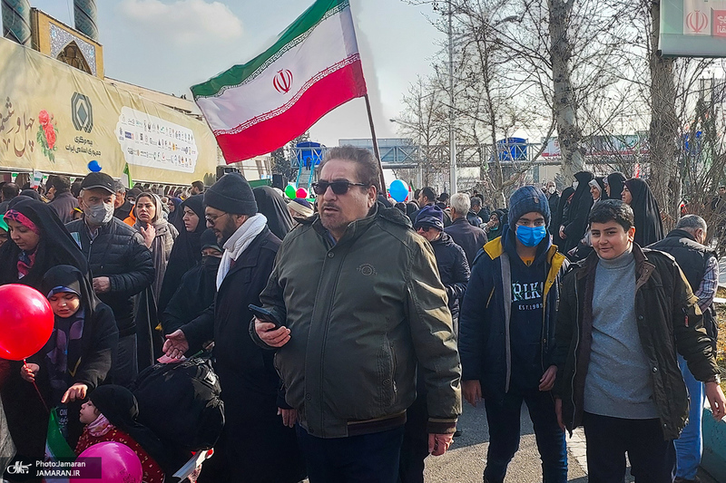 حضور شخصیت ها و مسئولین در راهپیمایی 22 بهمن