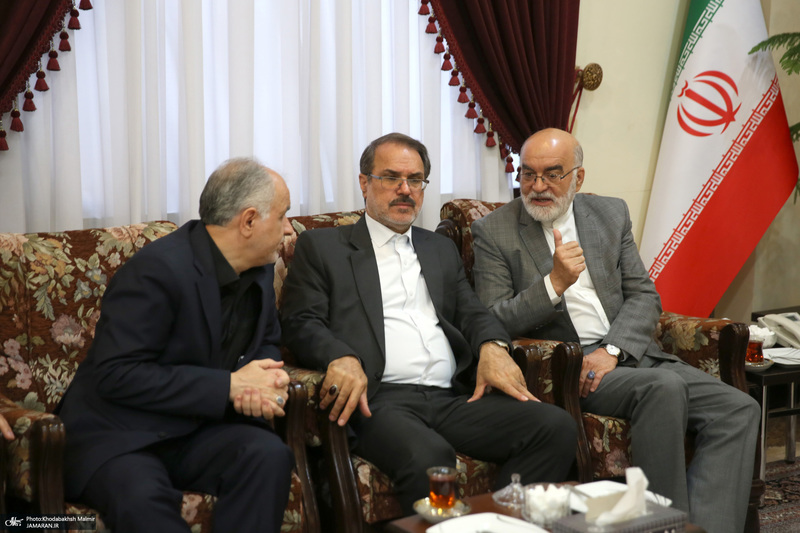 حاشیه مراسم تجدید میثاق رئیس و کارکنان قوه قضاییه با آرمان های امام؛