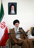دیدار اعضای ستاد کنگره شهدای استان هرمزگان با رهبر معظم انقلاب