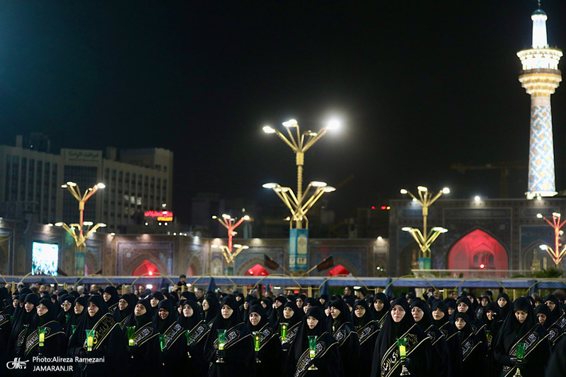 مراسم خطبه خوانی شب شهادت امام رضا (ع)