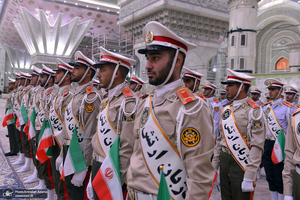 تجدید میثاق مسئولان سازمان عقیدتی سیاسی ارتش با آرمان‌های حضرت امام (س)