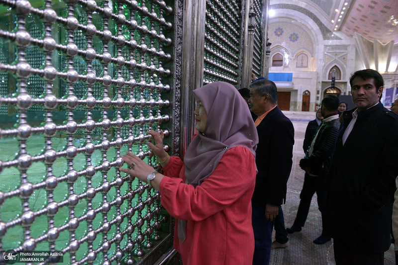 ادای احترام وزیر کشاورزی و امنیت غذایی کشور مالزی به مقام شامخ بنیانگذار جمهوری اسلامی ایران