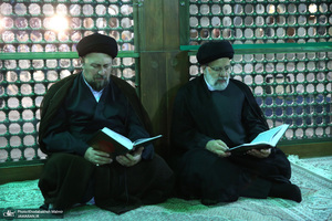 تجدید میثاق رئیس جمهور و اعضای دولت با آرمان های حضرت امام خمینی (س)