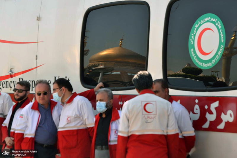 تجدید میثاق مدیران و کارکنان هلال احمر با آرمان های حضرت امام خمینی(س)