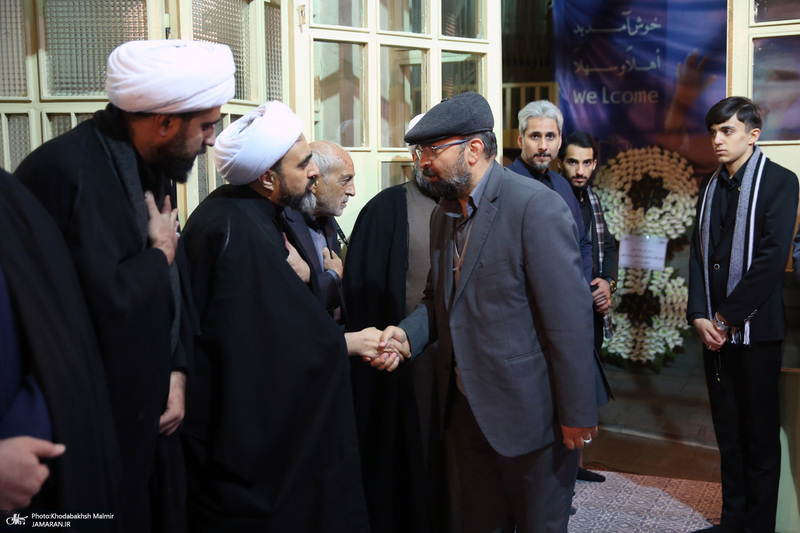 مراسم ختم مرحوم حجت الاسلام و المسلمین صالحی منش در حسینیه جماران