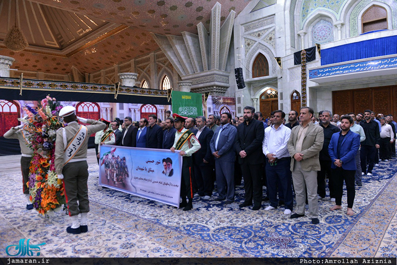 تجدید میثاق مدیران و کارکنان حراست رسانه ملی با آرمان های حضرت امام(س)