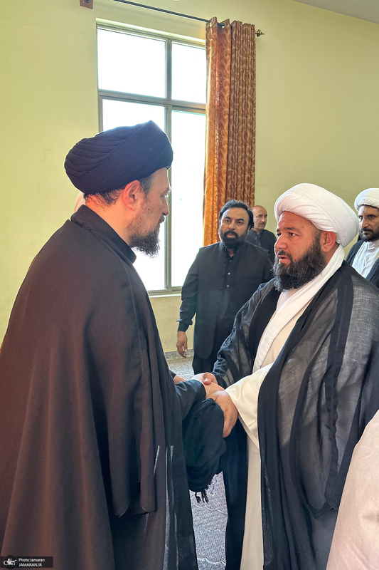 حضور سید حسن خمینی در دانشگاه امام خمینی گلگت