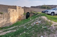 عرصه اثر ثبت جهانی پل بند لشکر، محل دپوی زباله شد (5)