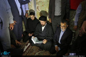 مراسم تشییع پیکر مطهر شهید حمله تروریستی اخیر مازیار سبزعلی در حرم مطهر امام خمینی(س)