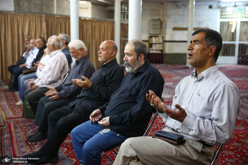 مراسم ختم والده سردار دکتر محمد رضا موحد کرمانی