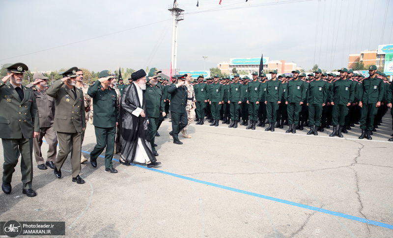 حضور فرمانده کل قوا در مراسم دانش‌آموختگی دانشجویان دانشگاه امام حسین(ع)