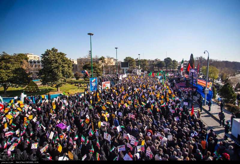 راهپیمایی حماسی نهم دی ماه در سراسر کشور