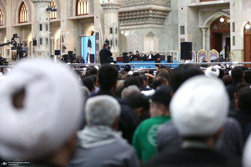 حضور شخصیت‌های سیاسی و مسئولان کشوری و لشکری در مراسم سالگرد ارتحال حضرت امام خمینی (س) -2