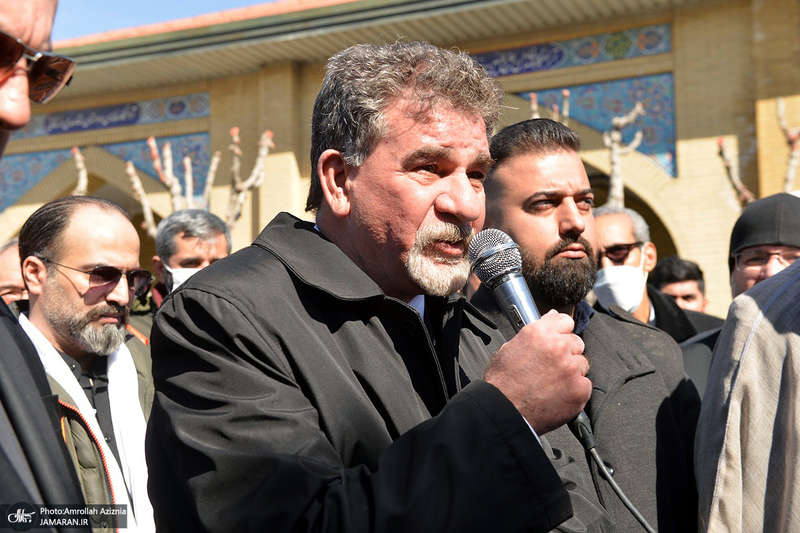 مراسم تشییع و خاکسپاری صلاح زواوی سفیر سابق فلسطین در تهران