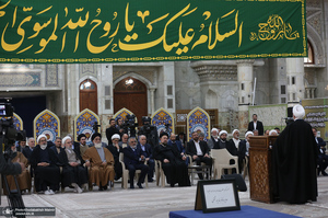 تجدید میثاق رئیس قوه قضاییه و مسئولان عالی قضایی با آرمان‌های حضرت امام (س)