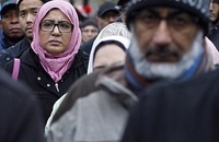 تظاهرات علیه حمله تروریستی کانادا