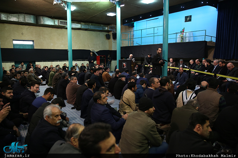 مراسم وداع با پیکر آیت الله هاشمی رفسنجانی(ره) در حسینیه جماران