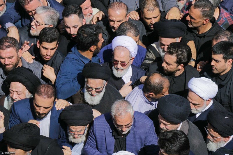مراسم تشییع آیت الله العظمی شبیری زنجانی-۲
