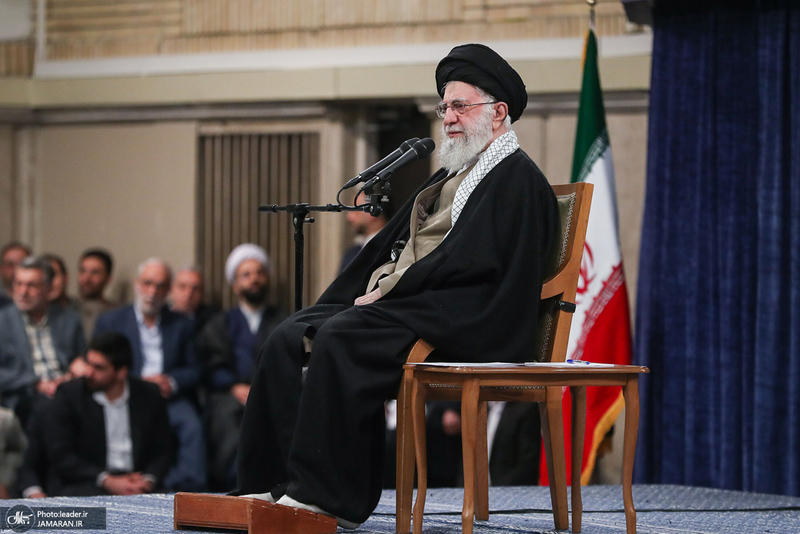 دیدار رمضانی دانشجویان با رهبر معظم انقلاب