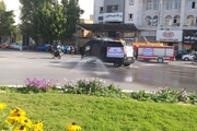 عملیات ضدعفونی شهر بوشهر آغاز شد
