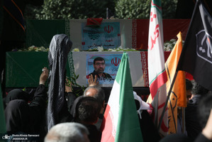 مراسم تشییع شهدای جنگ تحمیلی رژیم صهیونیستی در تهران-1