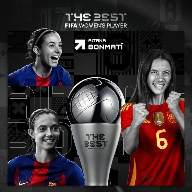 دمبله و انریکه بهترین‌های سال ۲۰۲۵ فوتبال جهان شناخته شدند