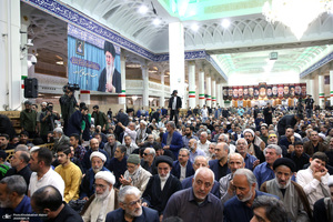 مراسم چهلم شهیدان لاریجانی در حرم مطهر حضرت معصومه (س) -2