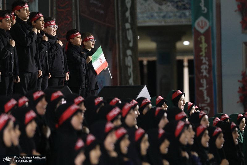 مراسم چهلمين روز شهادت شهداى اقتدار ايران